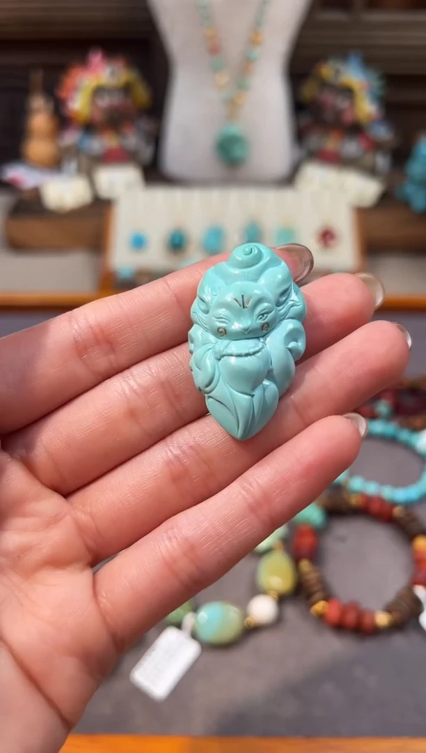 未镶嵌绿松石配饰绿松石配饰凤九