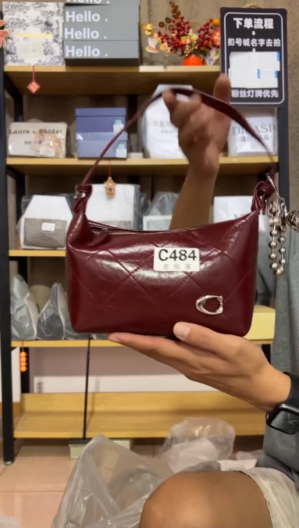 小牛剖层皮革老张家女包484