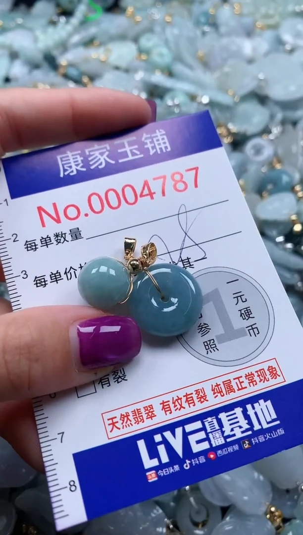 颈饰未镶嵌翡翠4787