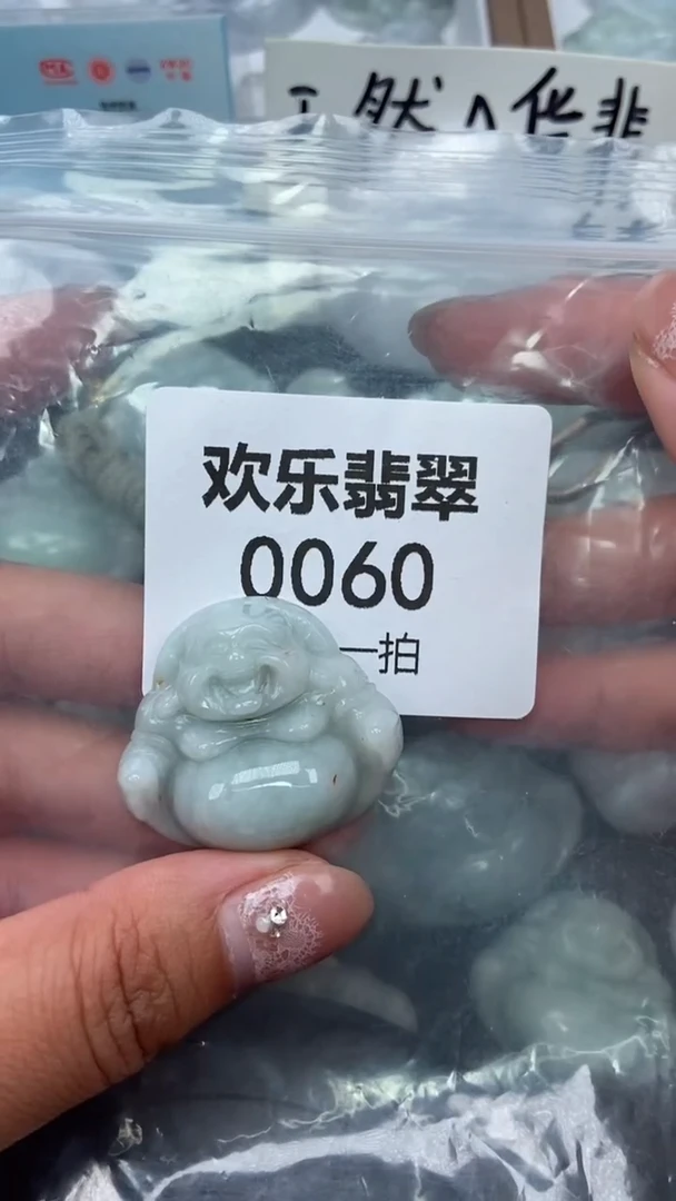 颈饰未镶嵌翡翠缅甸天然翡翠0060