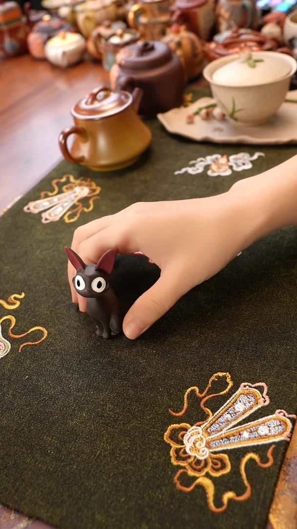 茶壶紫砂傲娇橘猫