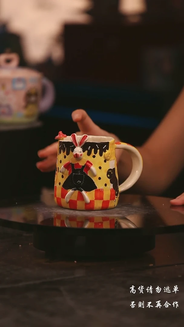 陶瓷景德镇可爱设计师款陶瓷