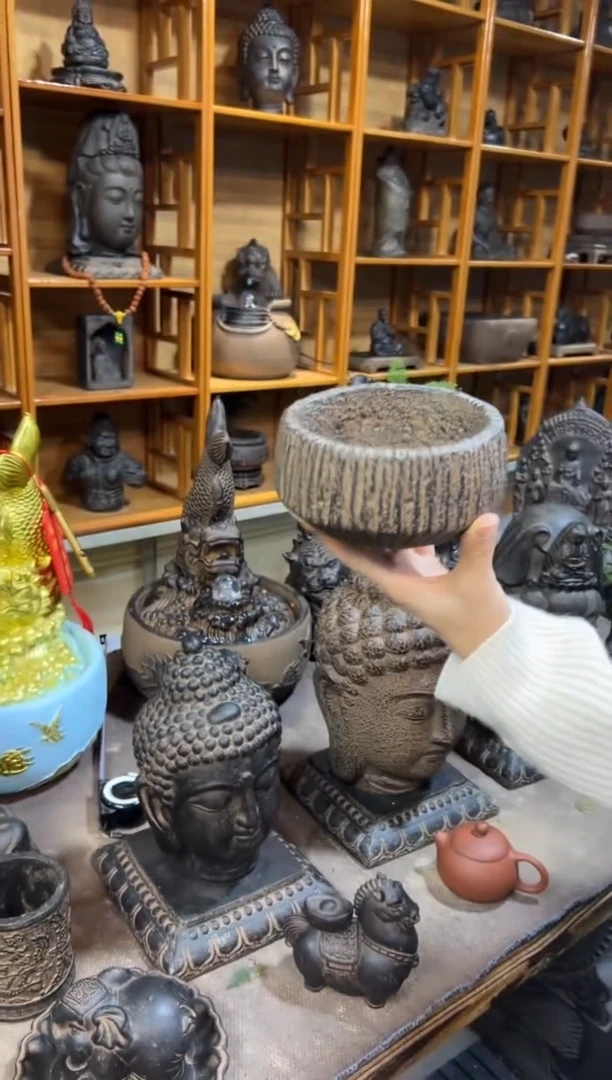 陶土【火山泥】小石钵