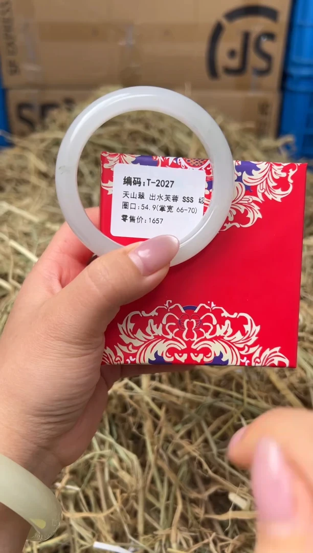未镶嵌手镯石英质玉T-2027