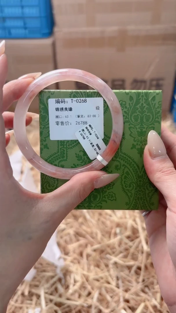 未镶嵌手镯石英质玉T-0268