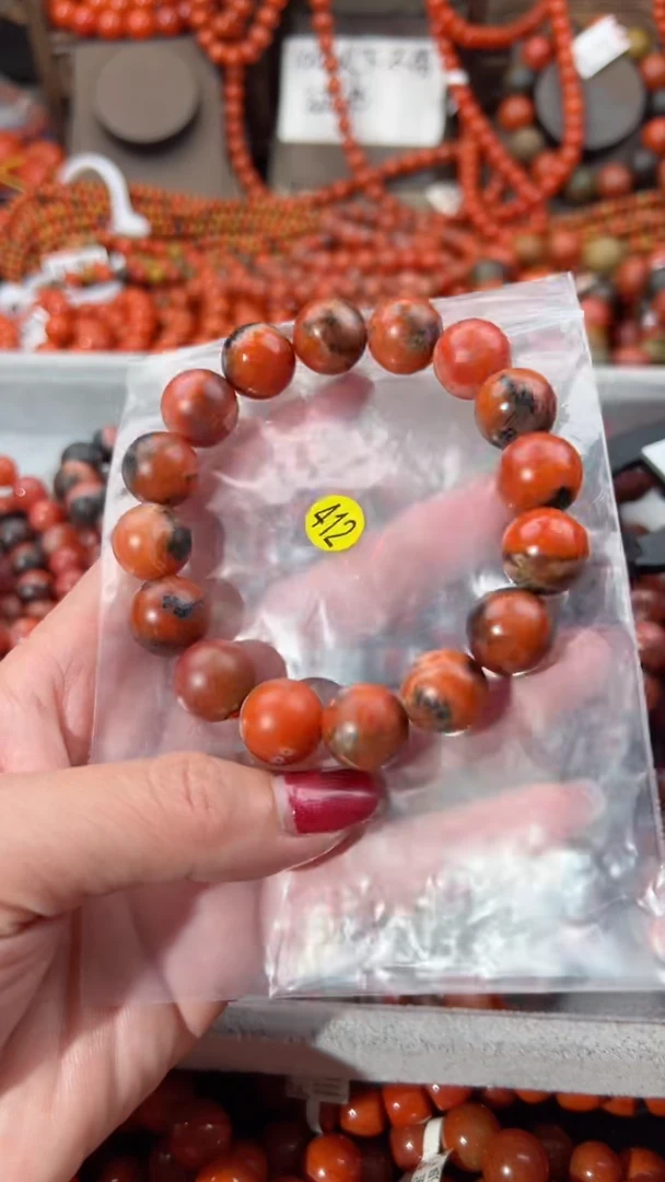 【闪购商品】南红玛瑙手串未镶嵌13+