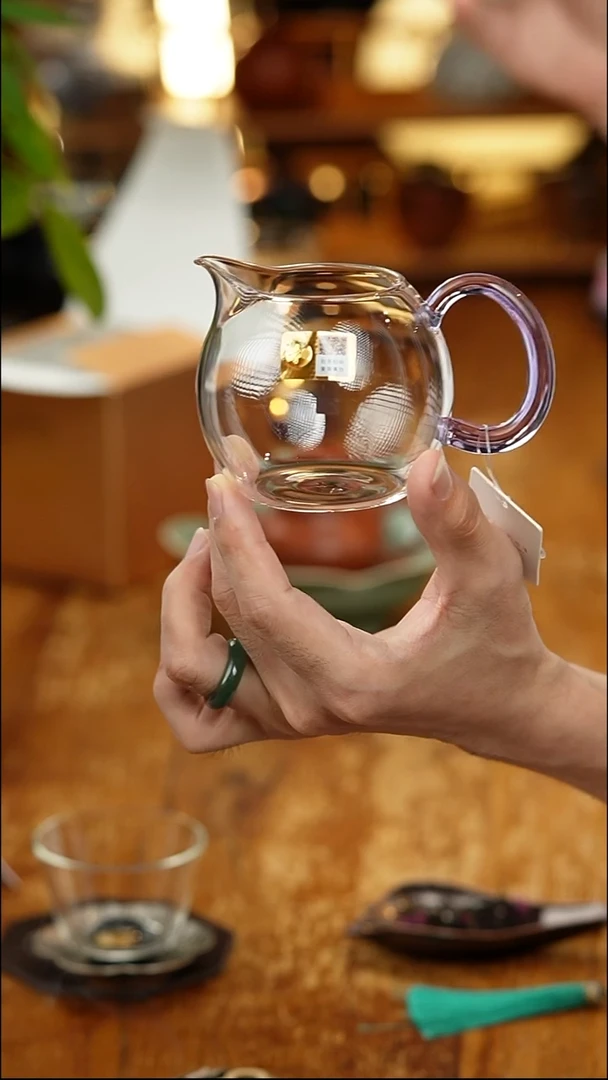 禾器/晶彩畅然茶海/浅紫/定制版