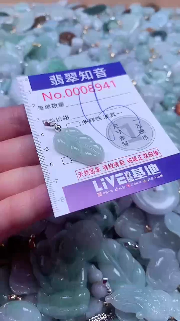 颈饰未镶嵌翡翠8941