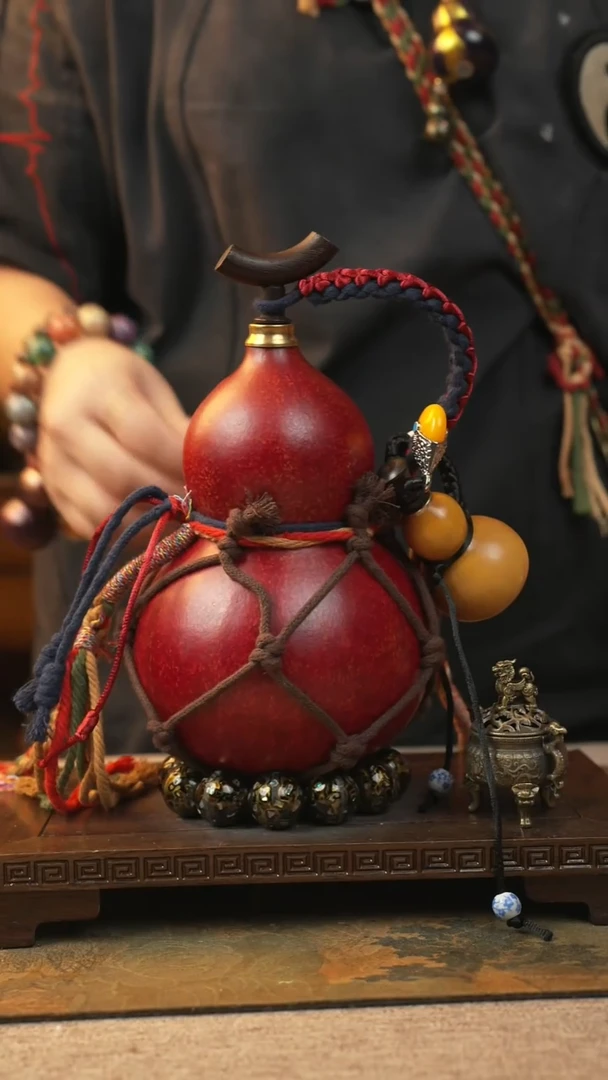 475大漆一物一拍记葫堂出品【不带手串】