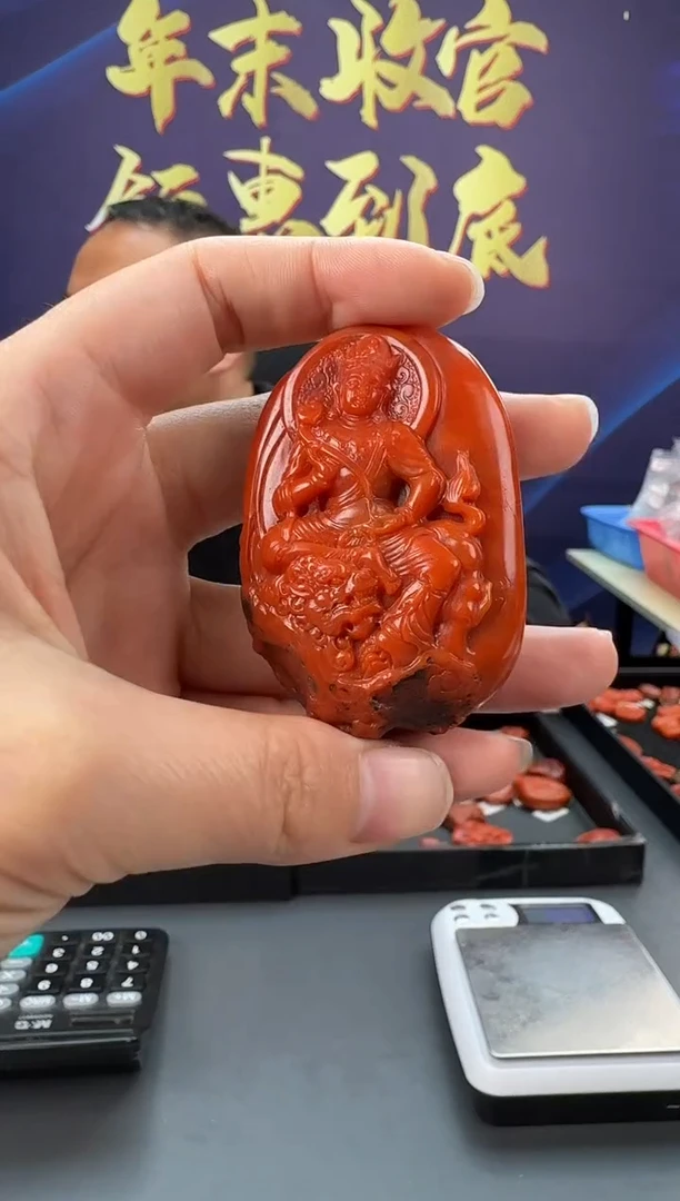 【闪购商品】南红玛瑙雕刻未镶嵌141ZB0120产品一个