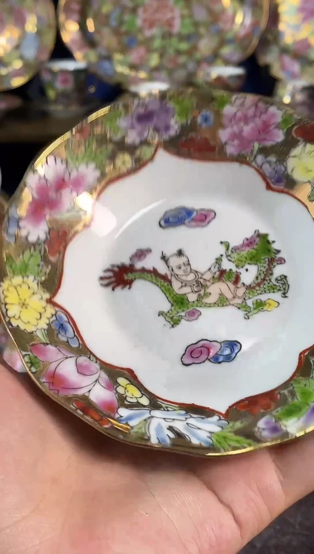 摆件微瑕景德镇窑厂瓷摆件