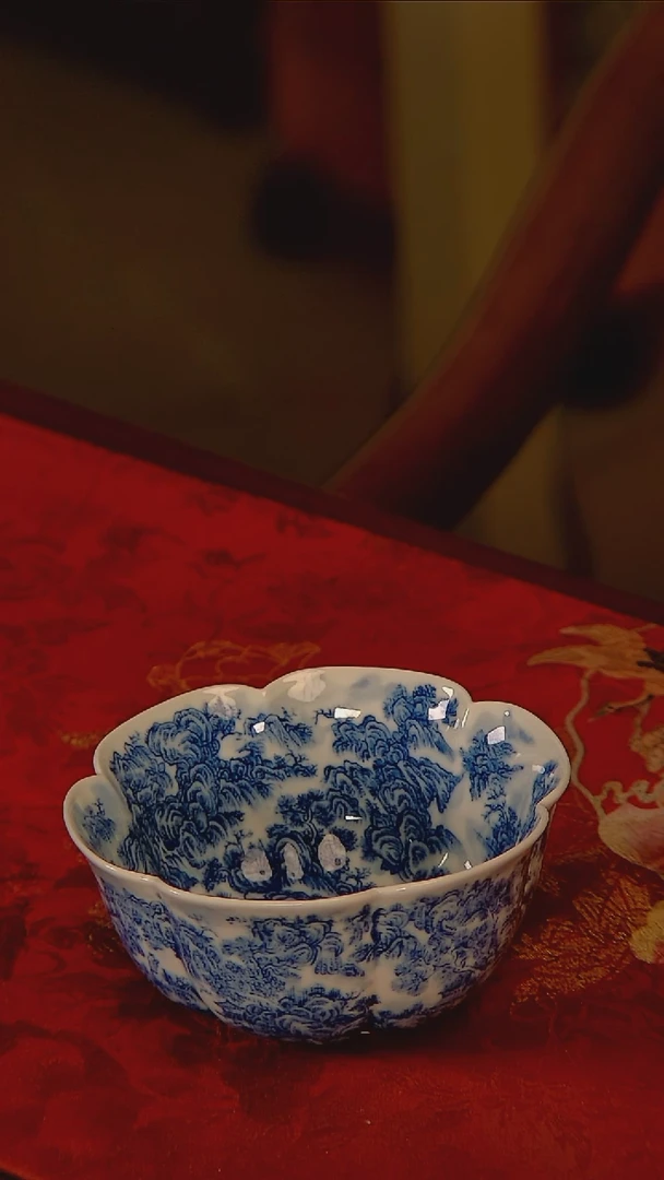 杯手工手绘杯杯很美丽