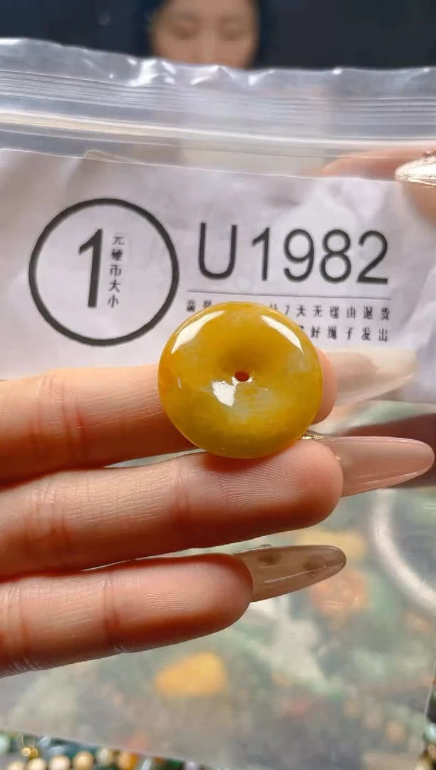 【闪购商品】翡翠颈饰未镶嵌/U/翡翠A货一图一物