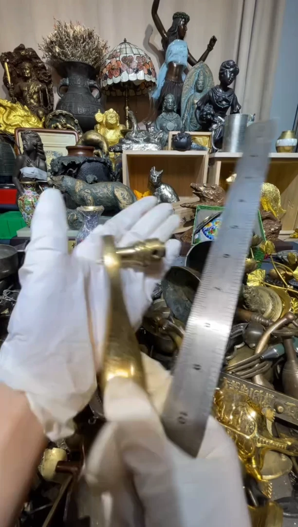 茶盏大阪回流铜器摆件32