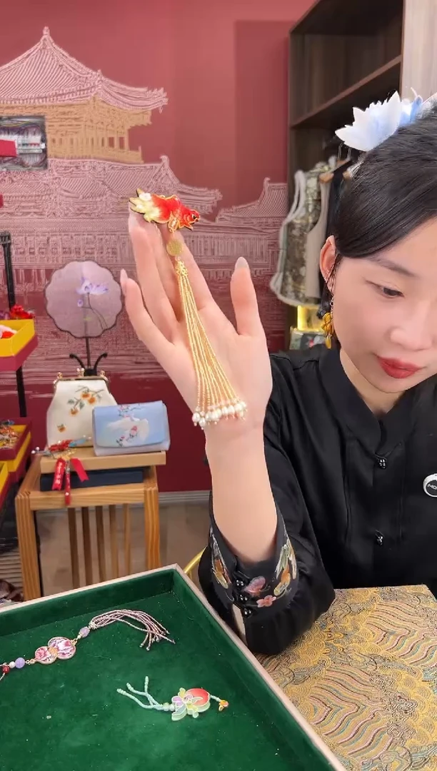 【闪购商品】刺绣苏绣世家非遗手工（压襟）