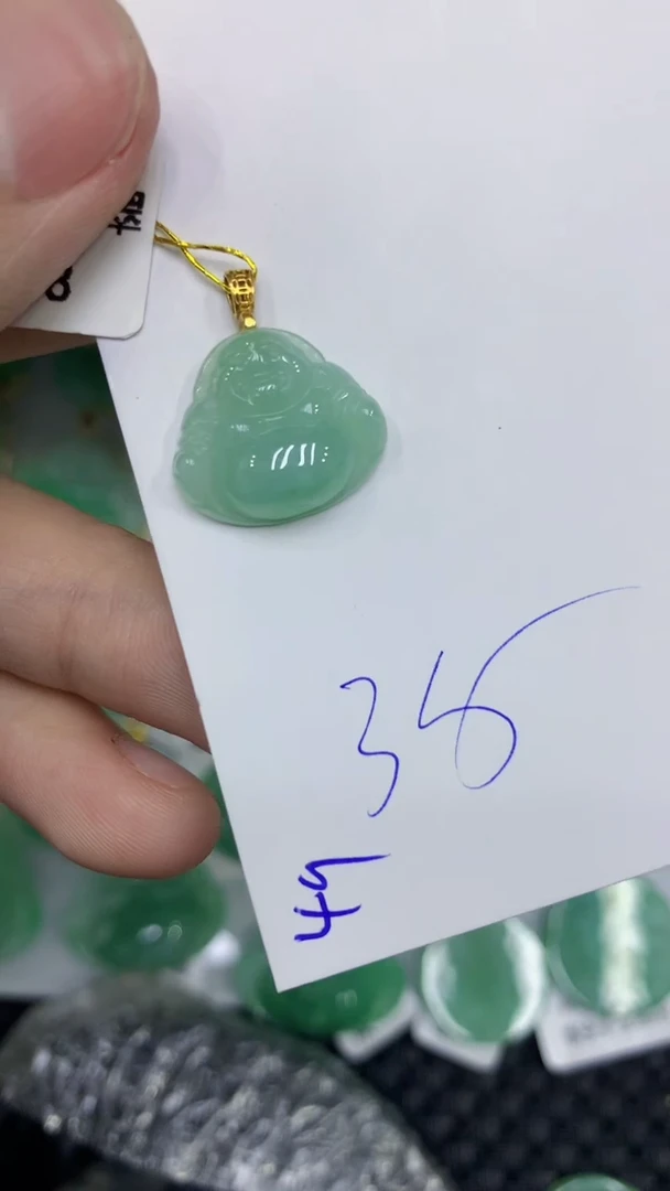 颈饰未镶嵌翡翠缅甸A货翡翠