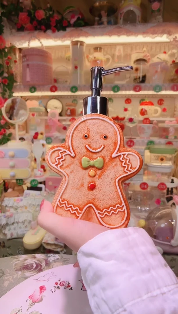 煎饼人按压瓶——手工制作品质好！
