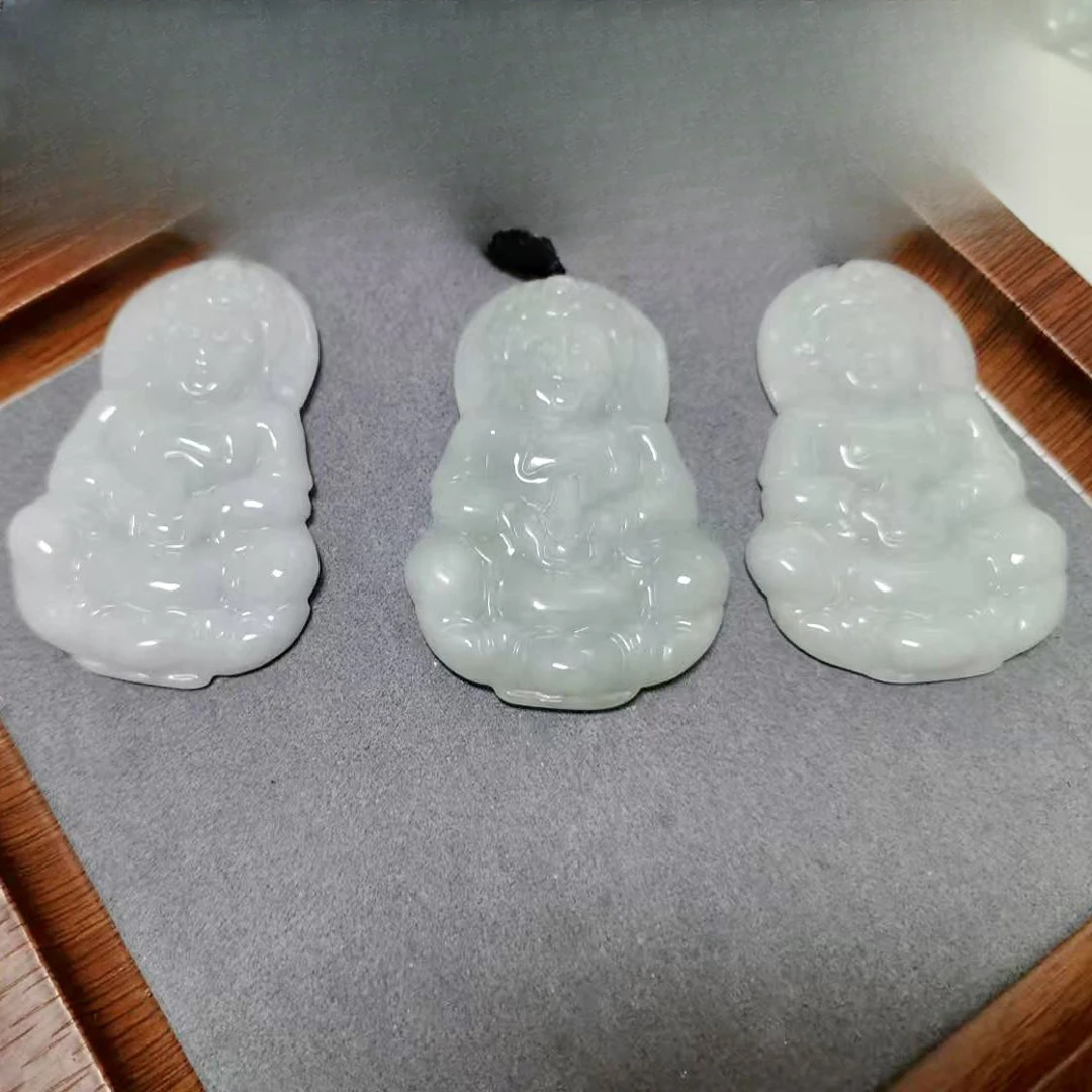 翡翠如意观音吊坠【LIN】多样性发货 拍一发一