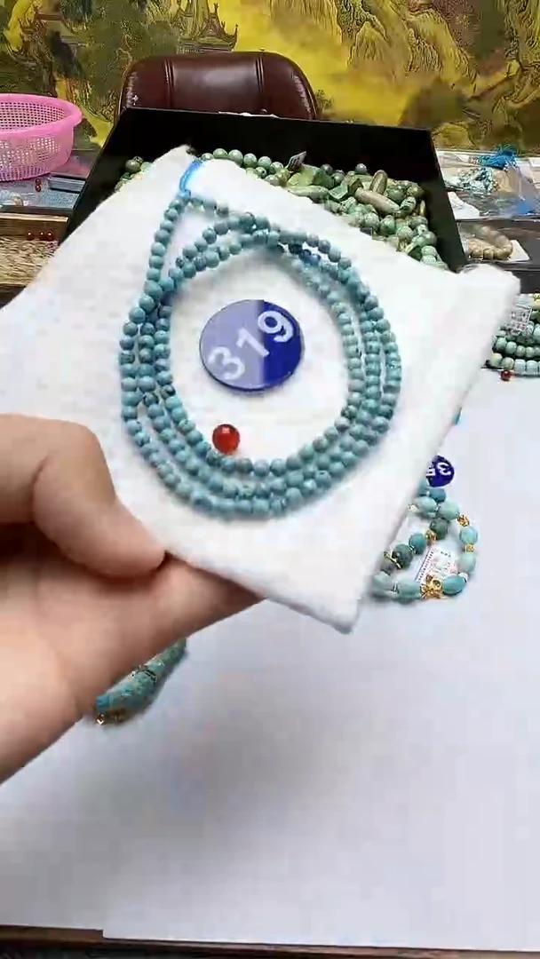 玛瑙/玉髓手串未镶嵌319