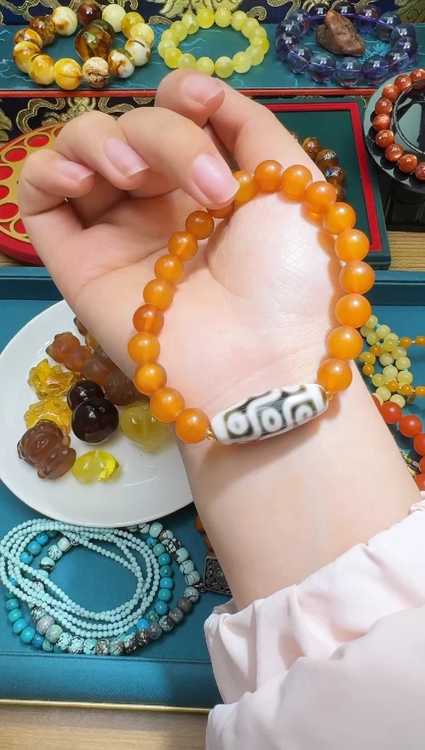 手链琥珀未镶嵌多样性发一件 535