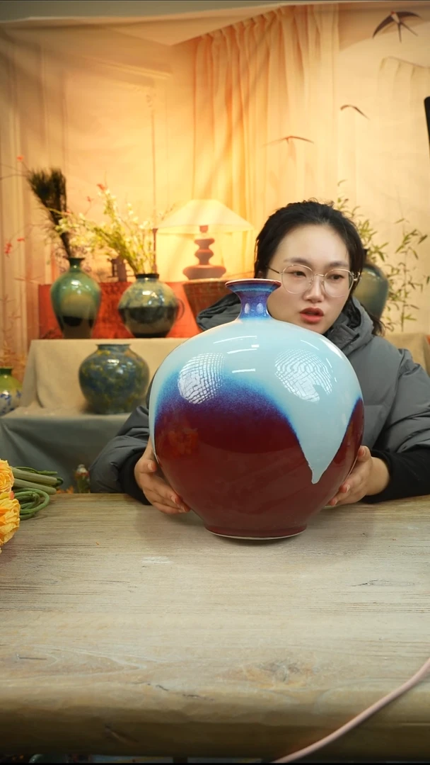 高  33口 7陶瓷花瓶