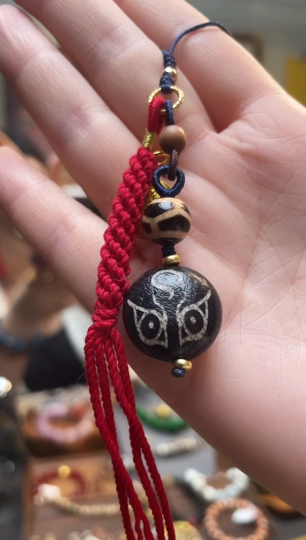 【闪购商品】泥塑0205-9扎基板眼挂件