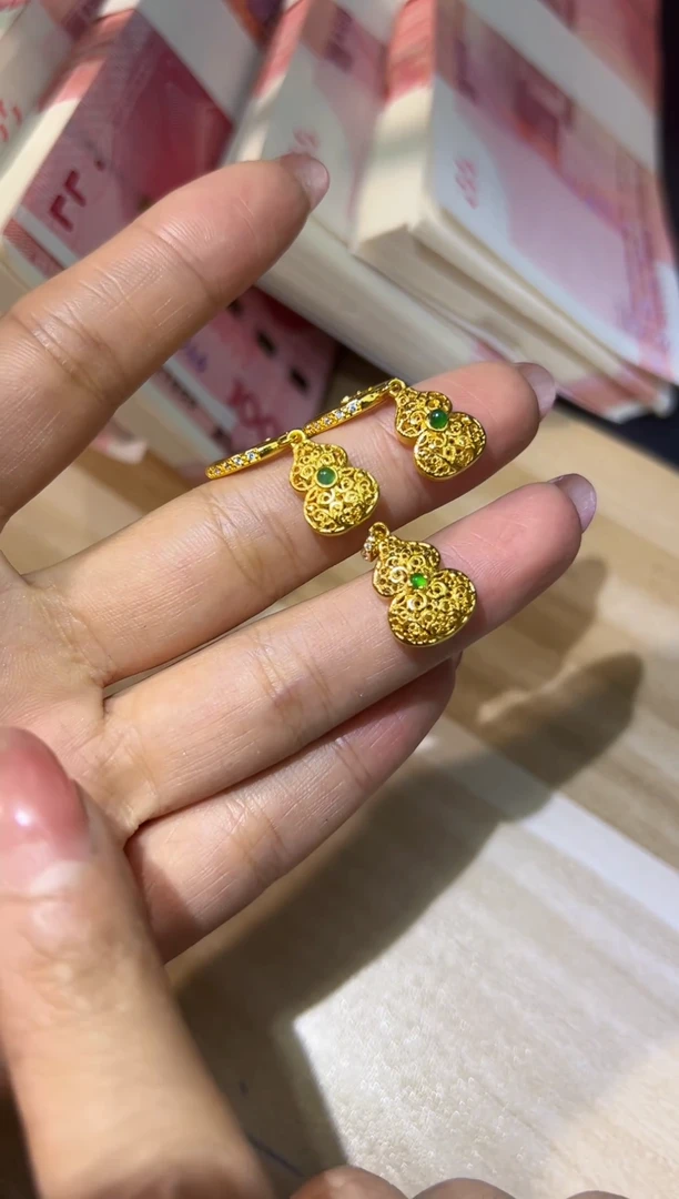 【闪购商品】翡翠耳饰未镶嵌翡翠/多样性发货/一件