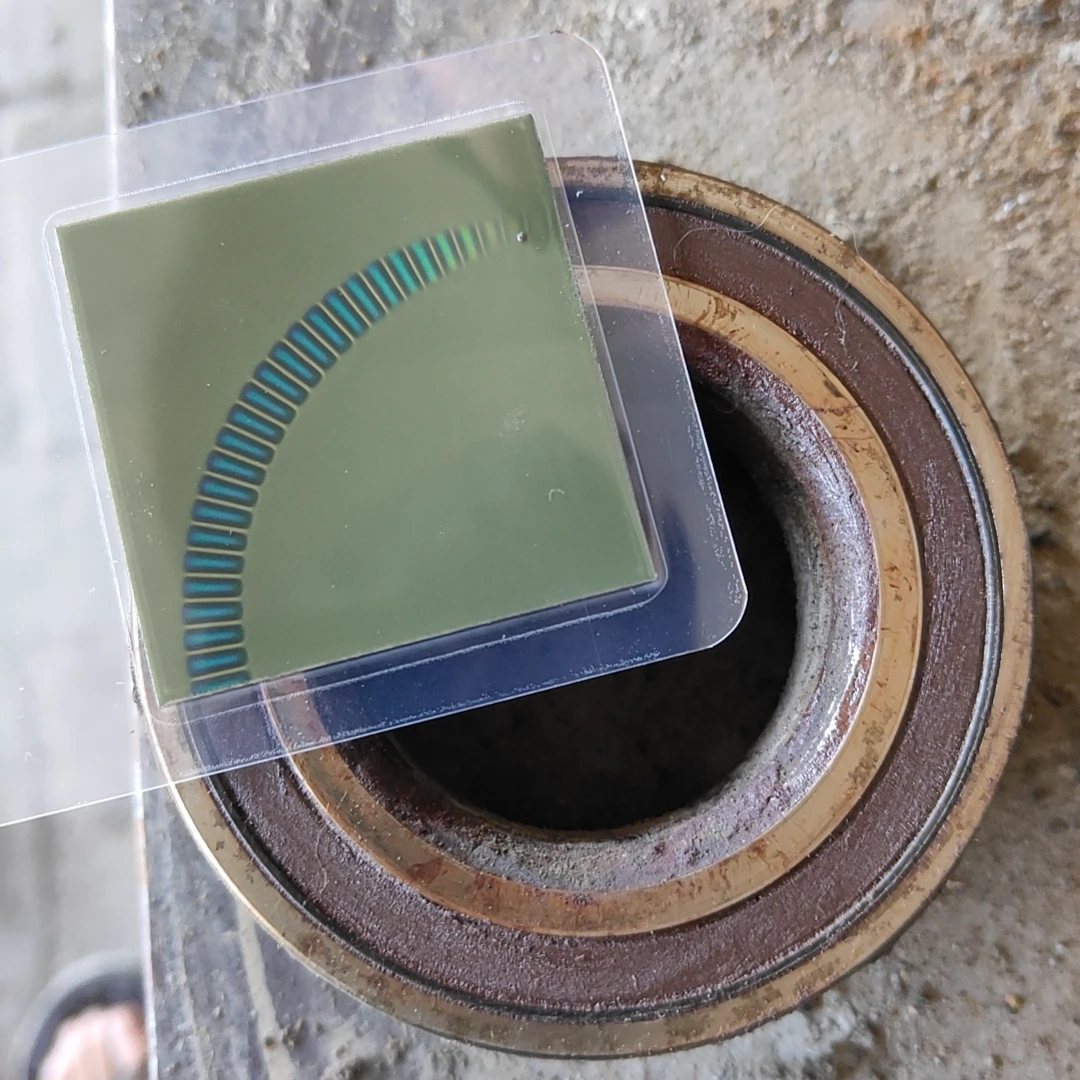 高清无痕磁极观察片测试各种磁性信号盘磁路分布彩色可恢复磁显卡