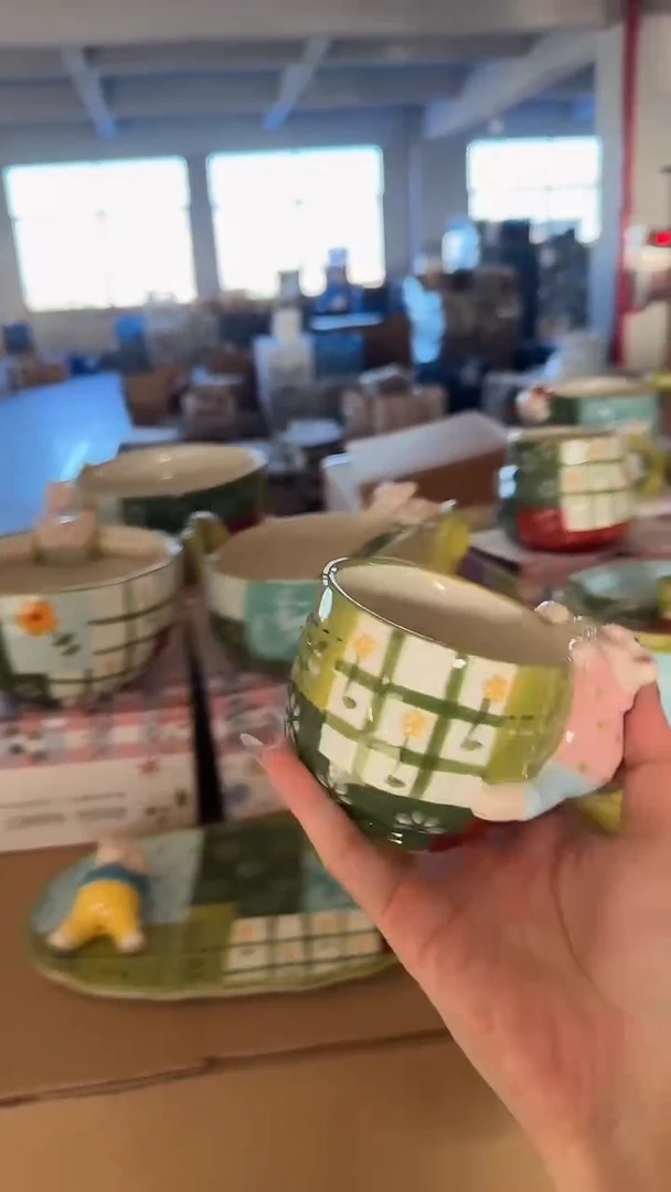 陶瓷【唯品瓷】手工手绘直播间