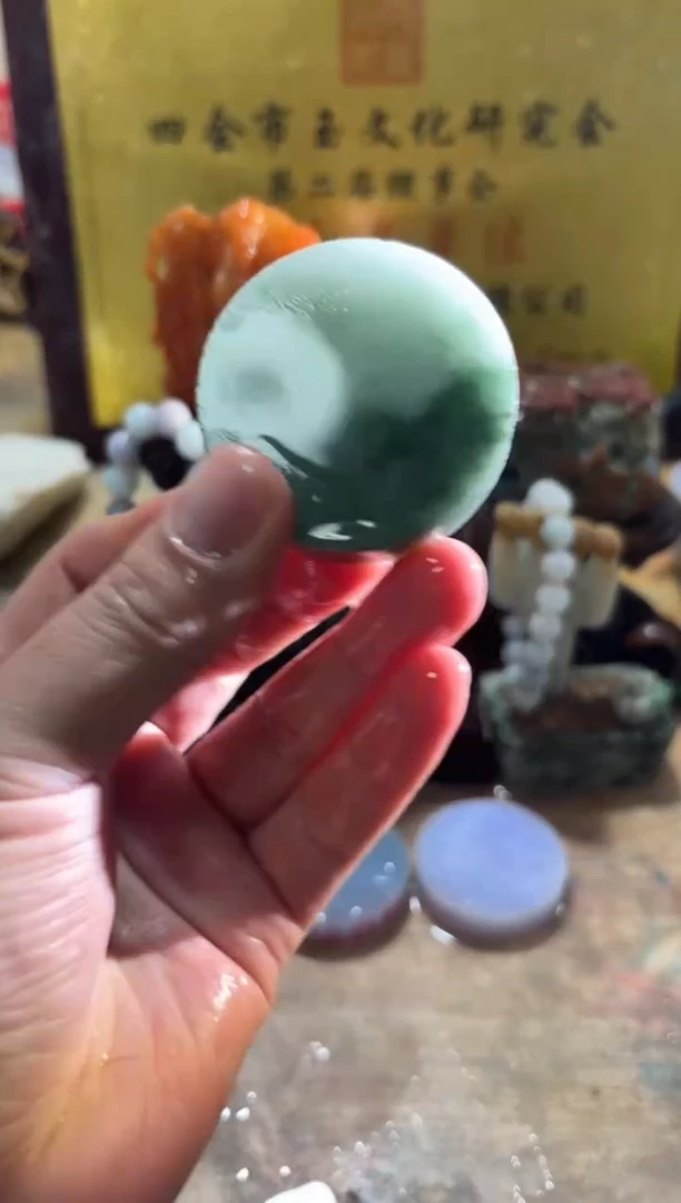 未镶嵌挂件翡翠A货常星7124