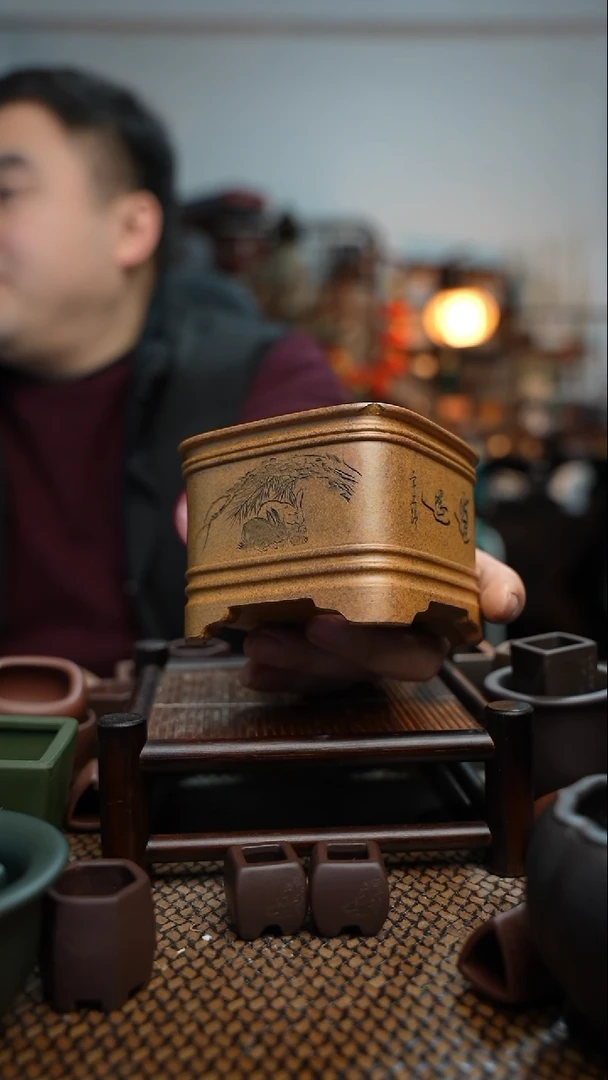 【闪购商品】紫砂花盆長木軒精品紫砂