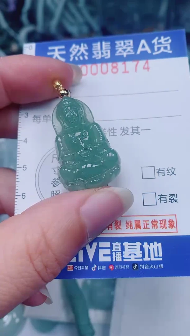 颈饰未镶嵌翡翠00008174