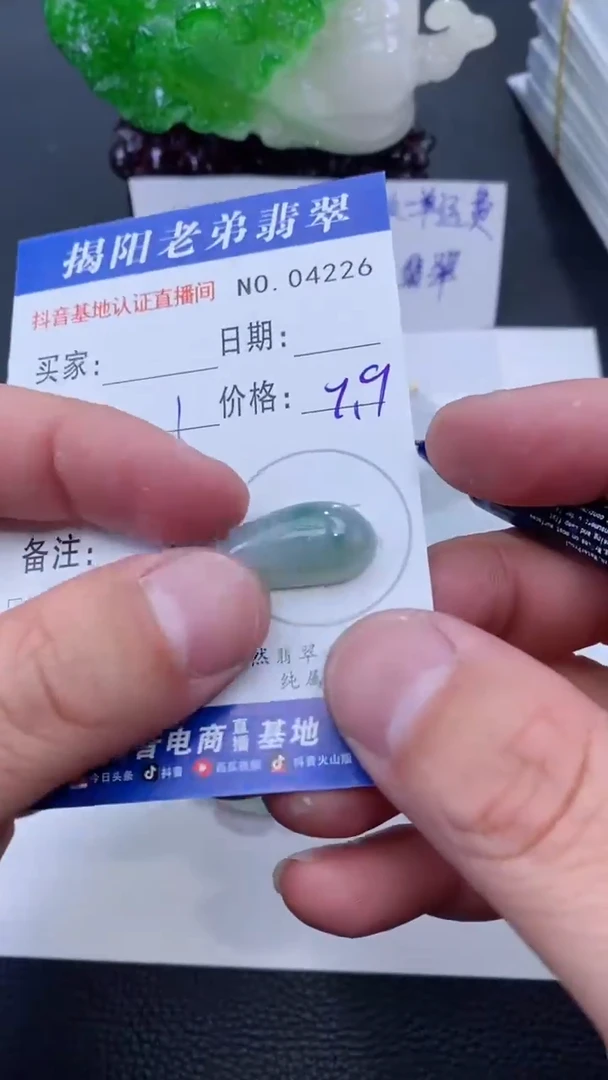 颈饰银S925镶嵌翡翠多样性发其中一件