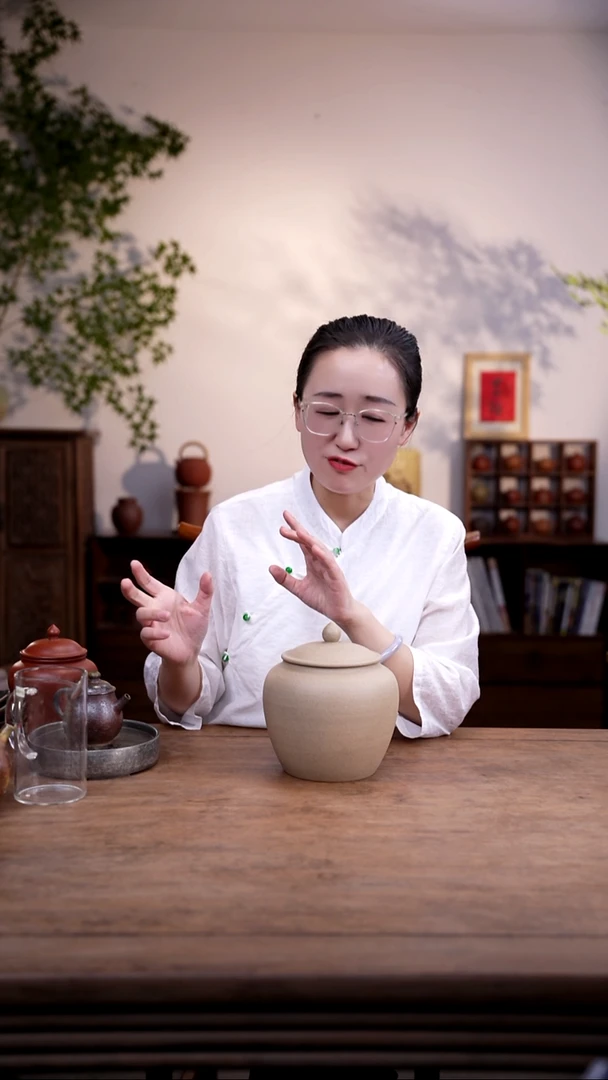 茶壶紫砂青段宫灯罐