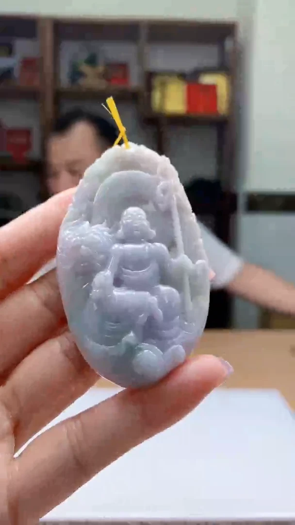 定制翡翠未镶嵌1105jj-毛货挂件33