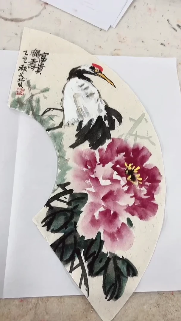 国画李火庆/国画/花鸟