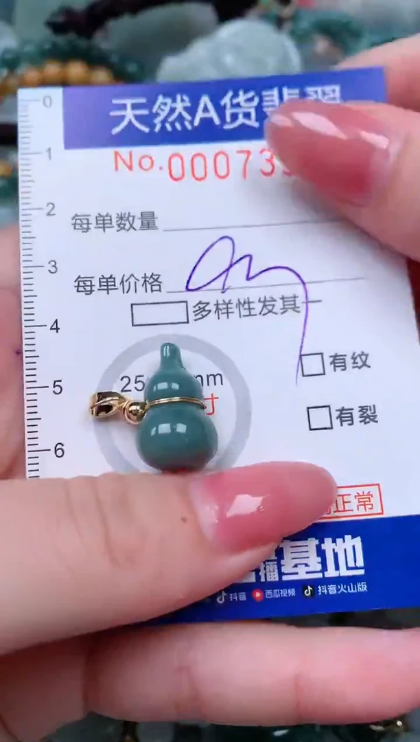 【闪购商品】翡翠颈饰未镶嵌00007338