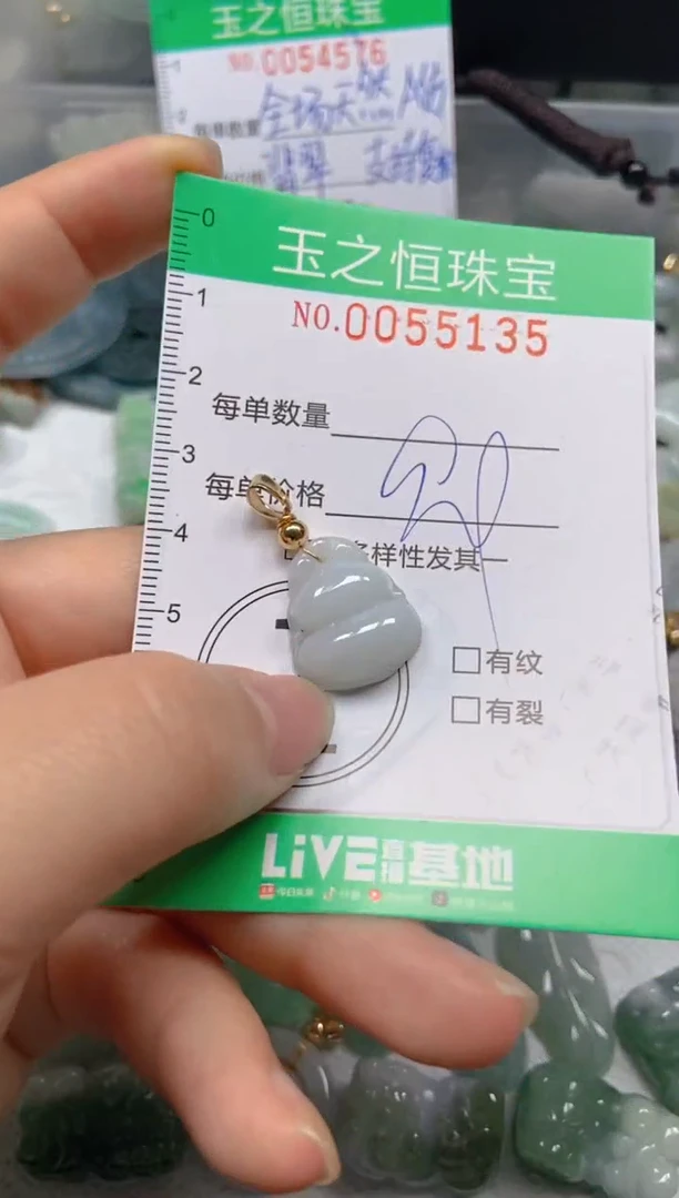 【闪购商品】翡翠未镶嵌颈饰闪购0055135