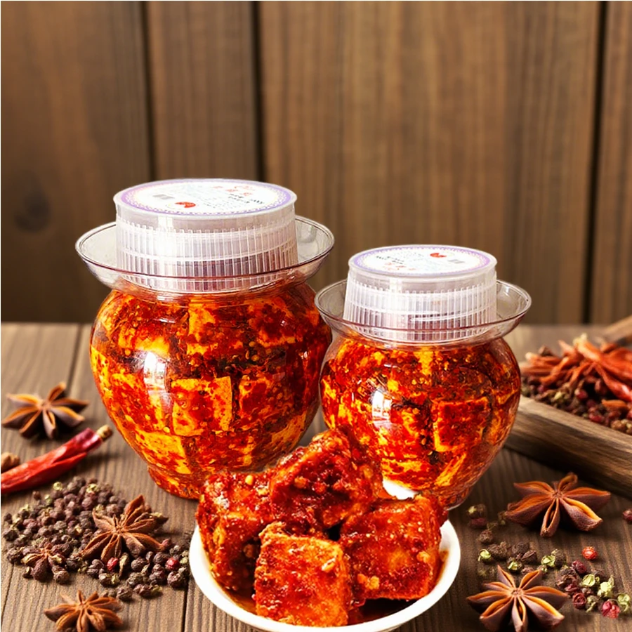 农家风味白溪传统特产老手工无油豆腐乳农家香辣麻辣霉豆腐坛子装