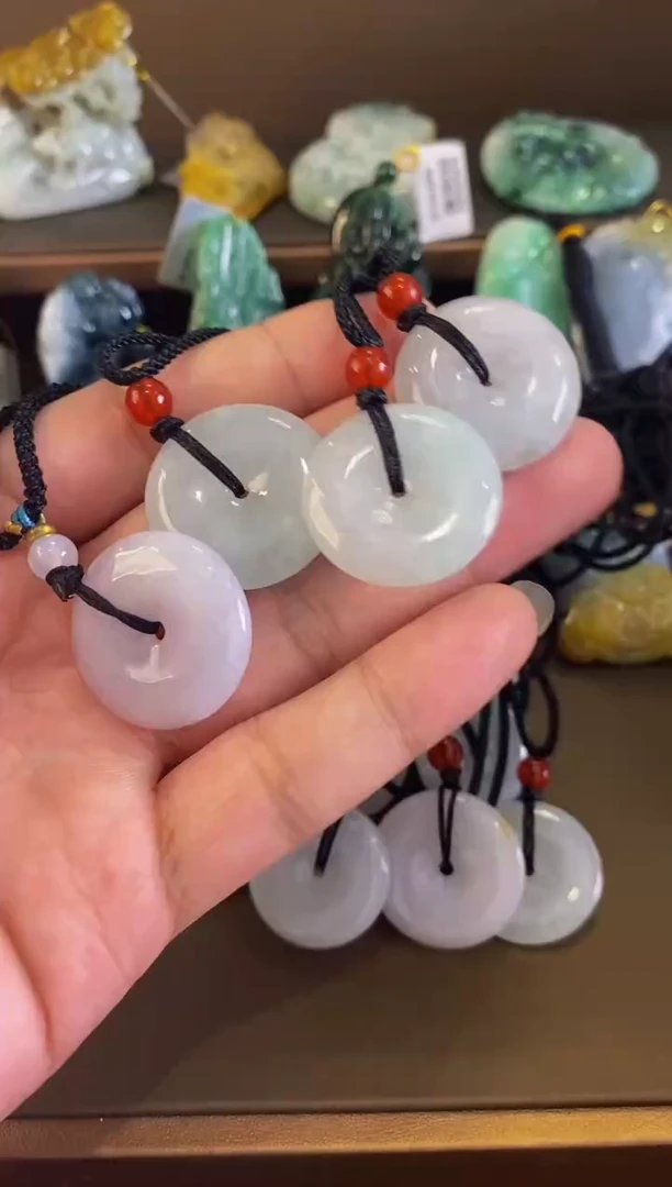 翡翠未镶嵌颈饰222多样性发一