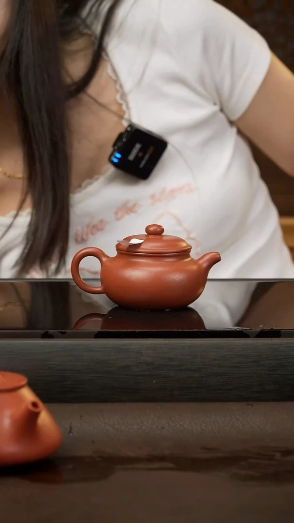 茶壶紫砂12 仿古 赵庄朱泥 110cc