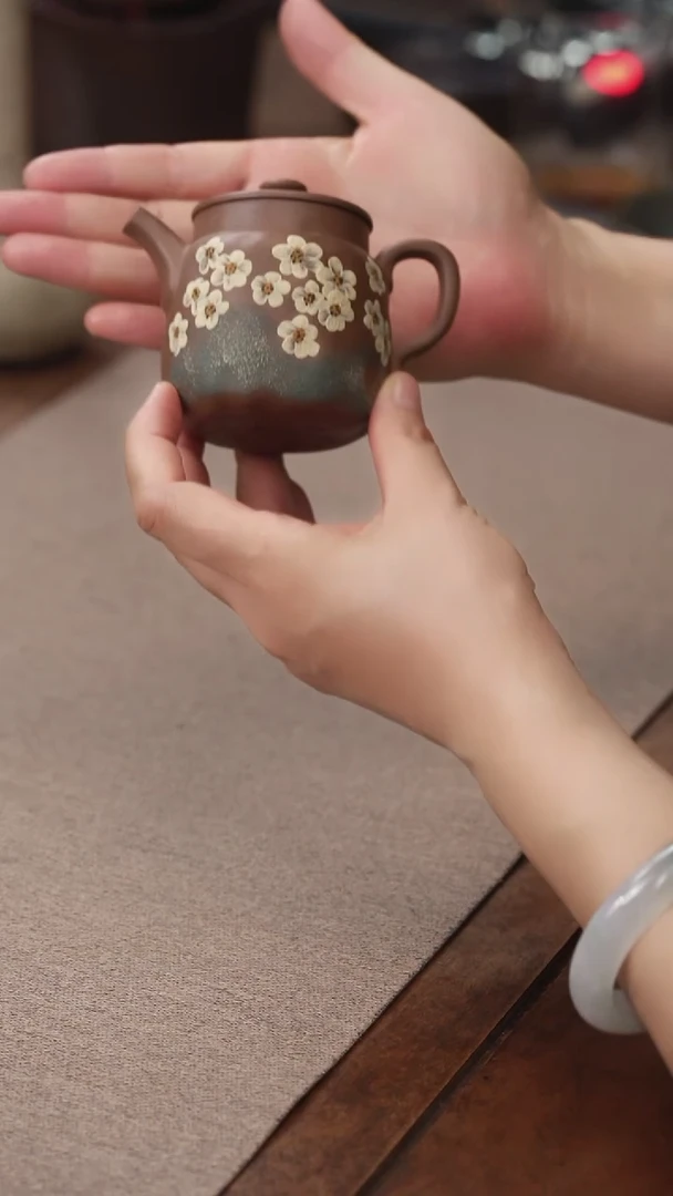 茶壶紫砂归心系列繁花