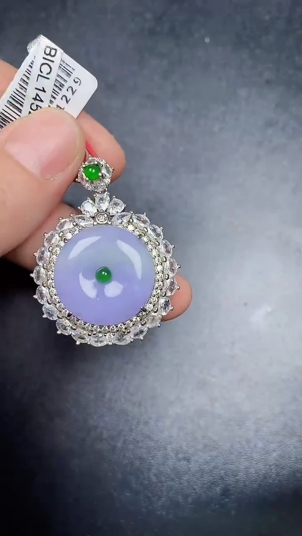 银S925镶嵌戒指翡翠2400