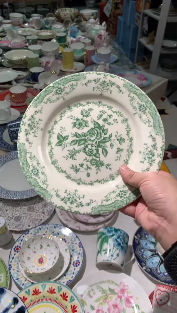 【闪购商品】瓷片cc420陶瓷没有完美无瑕1个8寸