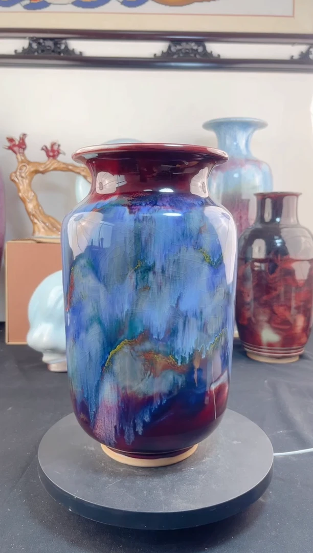 摆件神垕钧瓷收藏工艺品