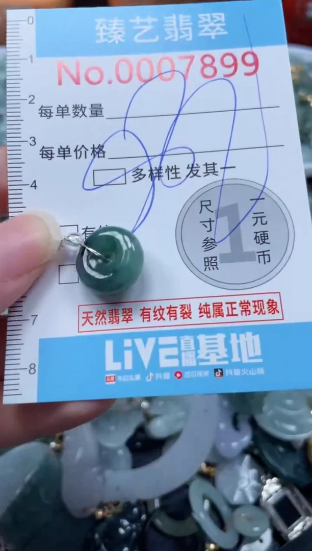 颈饰未镶嵌翡翠7899