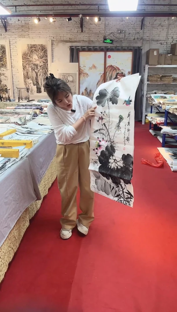 国画国画字画手绘作品