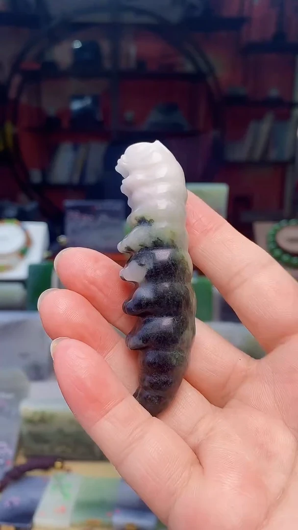 独山玉未镶嵌手把5