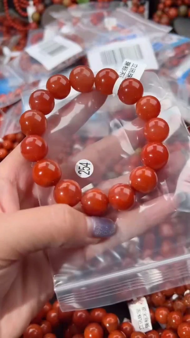 【闪购商品】南红玛瑙手串未镶嵌14