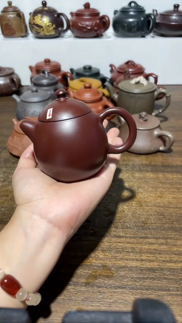 茶壶紫砂宜兴黄龙山原矿紫砂60